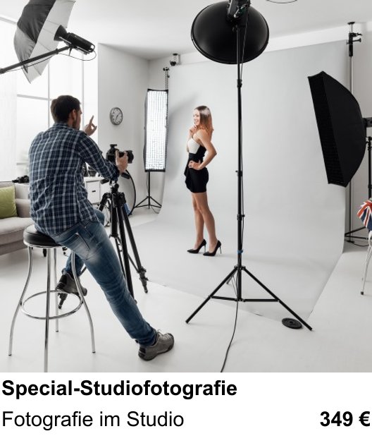 Fotografieren lernen in Darmstadt mit Special-Studiofotografie