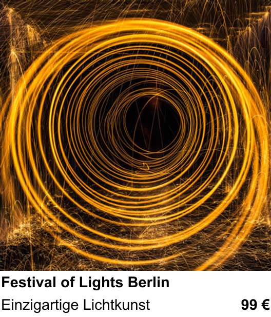 Technischer Foto-Workshop für Aufnahmen zu Festival of Lights Berlin: Einzigartige Lichtkunst